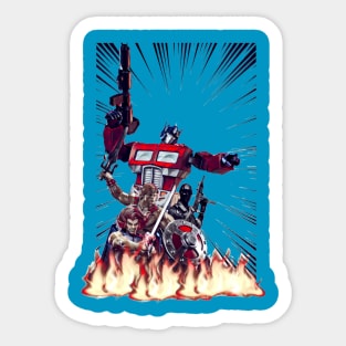 80’s kids good guys Sticker